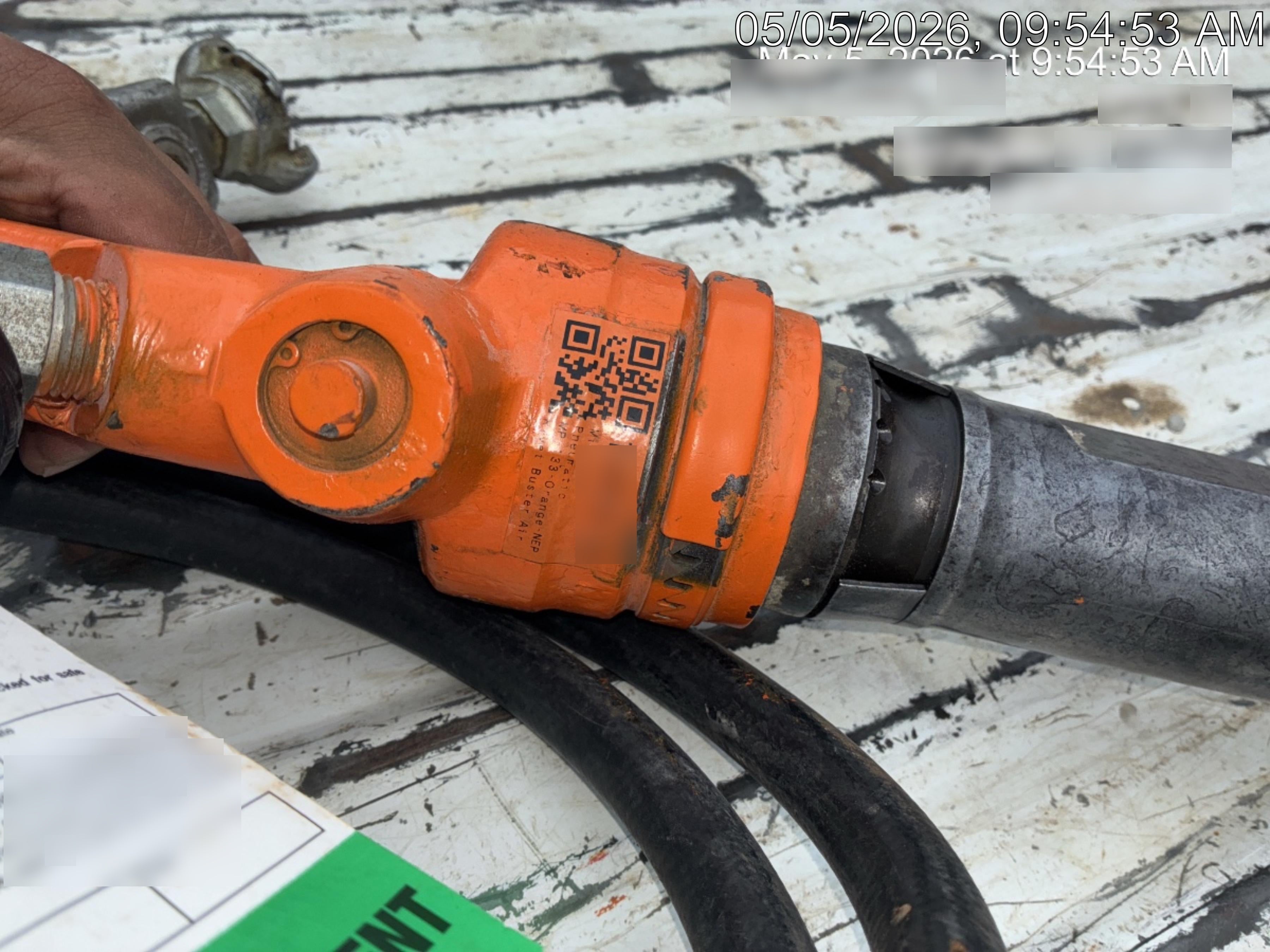 2021 MICHIGAN PNEUMATIC MP-133-ORANGE-NEP