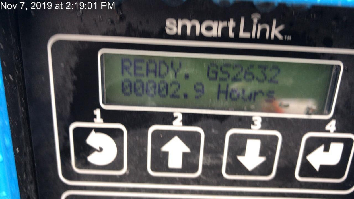 2019 Genie GS-2632 Folding rails with half height swing gate