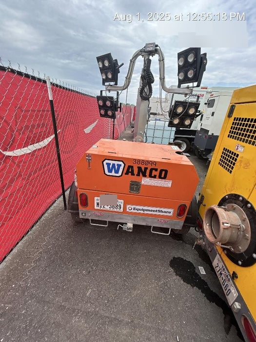 2024 Wanco WLTT-4MM4K Diesel, Deep Sea Controller, Shore Power Plug, Auto Start, (4) 350W LED Floodlights, 4kW Generator, 60 Gal Fuel Tank, 2" Ball, T3