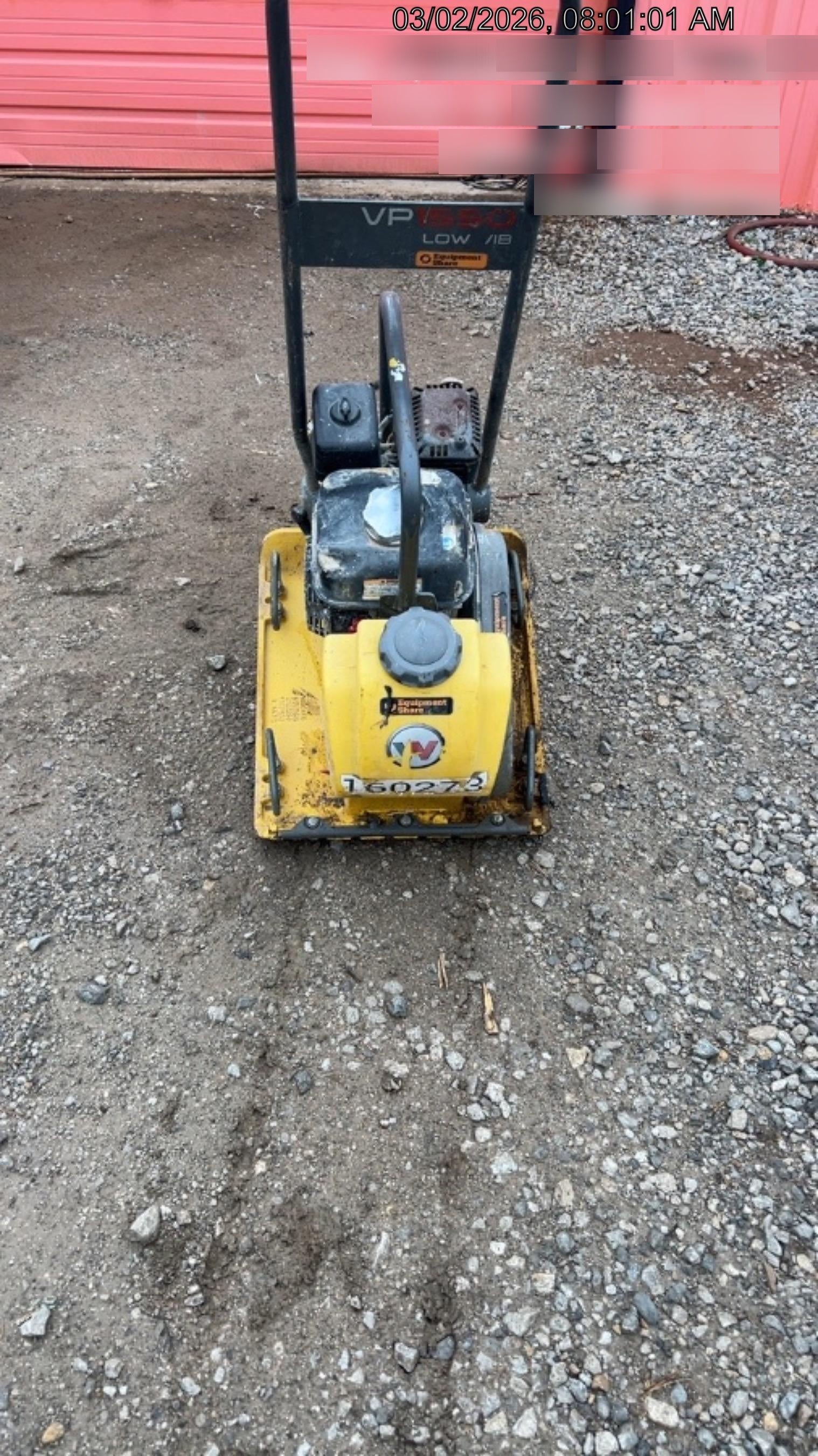 2021 WACKER NEUSON VP1550AW