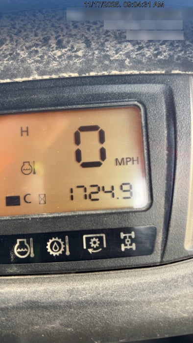 Kubota RTV-X1140W-H Canopy, 4-Seater, Diesel, Windshield Acrylic Clear, Strobe Light, Backup Alarm