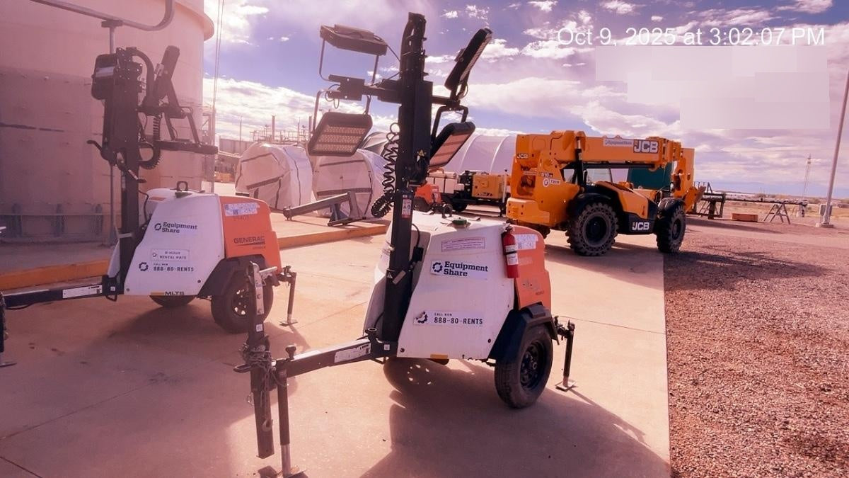 2024 Generac MLT2 Diesel, Flex Switch 120V Input, Powerzone Controller, 
(4) 320W LED Lights, 4kW Generator, 39.9 Gal Fuel Tank, 2" Ball, T3