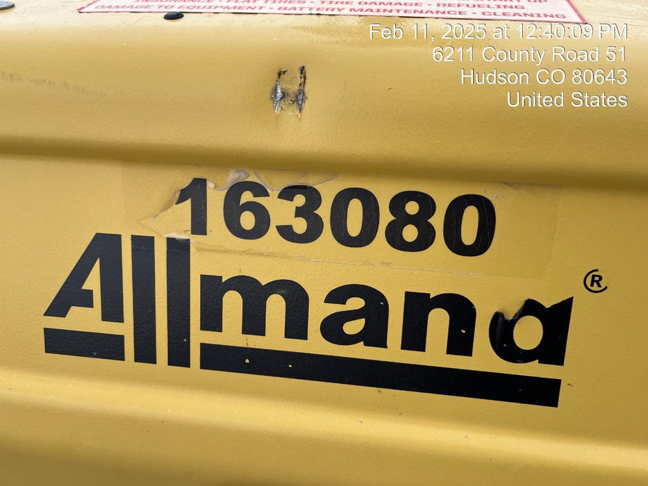 2021 Allmand NLV3GR (4) LED Light Fixture 350W, 23' Vertical Mast, 3kW Prime, Towable, Deep Sea L401, Leveling Jacks, Yanmar T4F 5.8hp