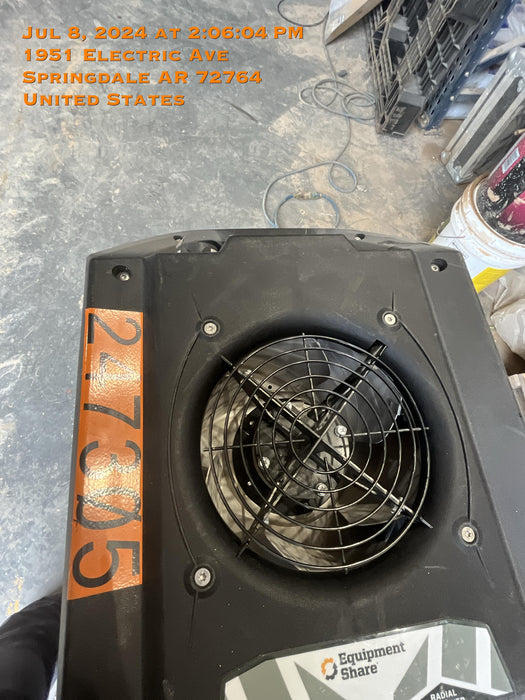 2022 PHOENIX AirMAX Radial Air Mover