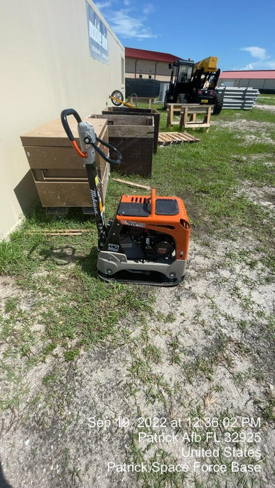 2022 Multiquip MVH158 Honda GX200, 17" Plate, Gas