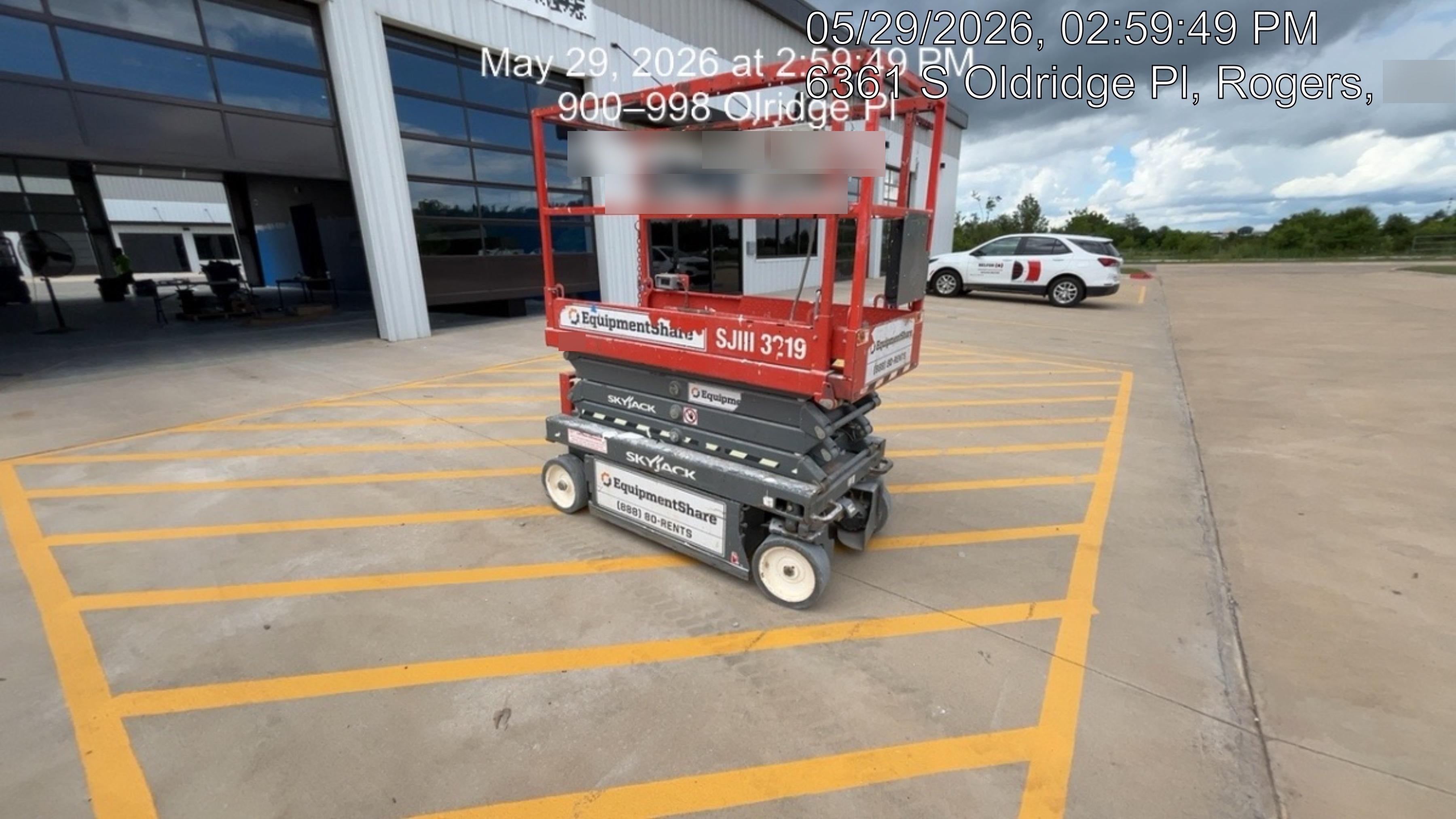 2019 Skyjack SJIII-3219 Standard Options, Trojan Batteries