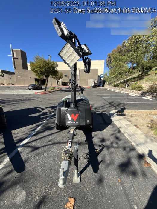 2024 Wacker Neuson LTT4 Diesel, Kohler KDW702, Deep Sea Controller, Auto Start, LED 320W, Bypass Outlet, T3