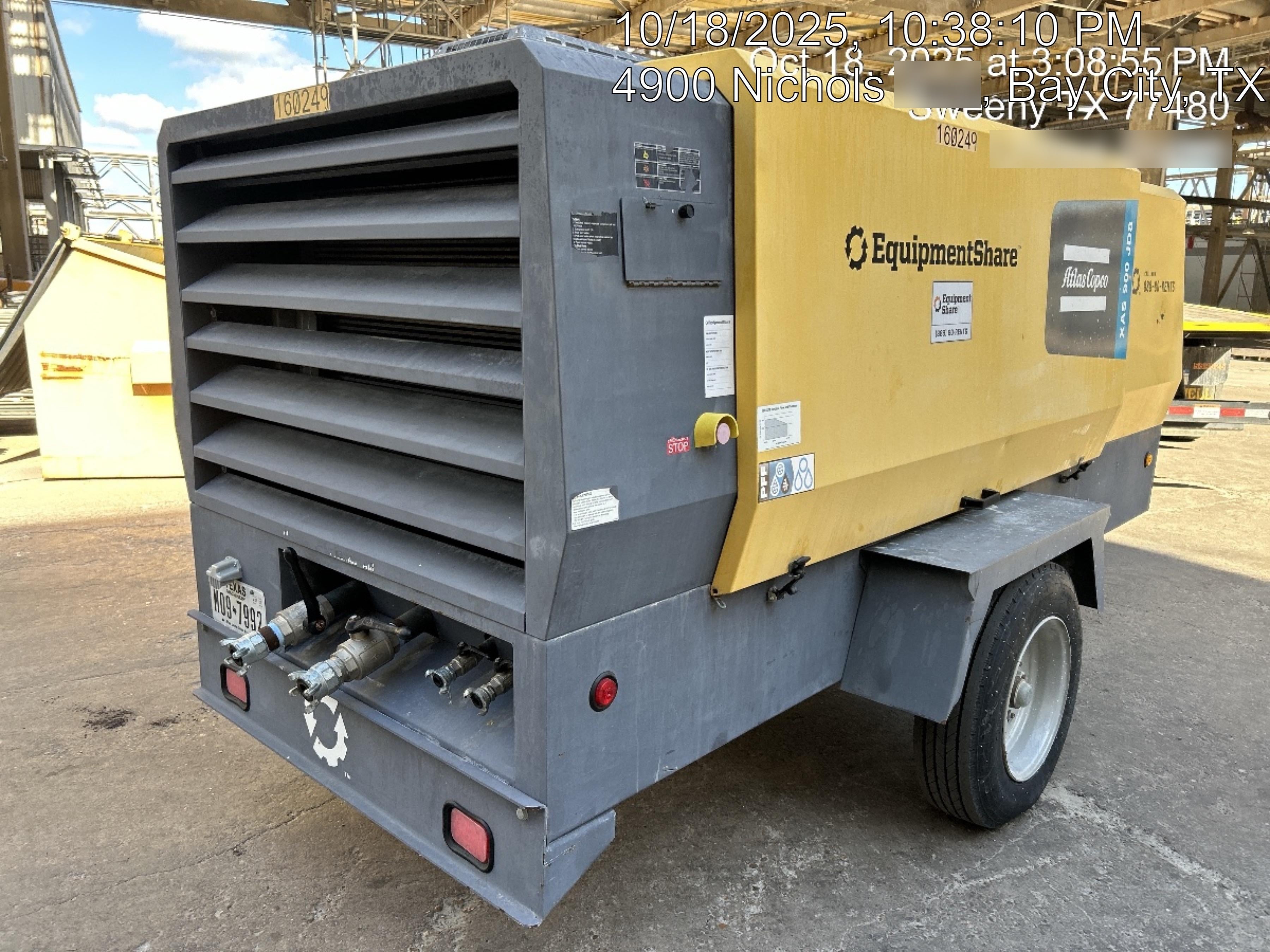 2021 ATLAS COPCO XAS 900