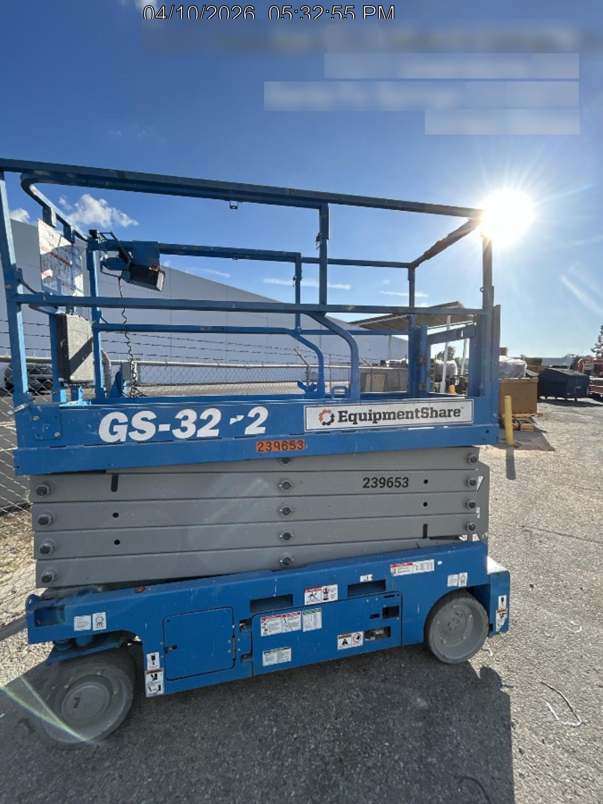 2022 GENIE GS-3232