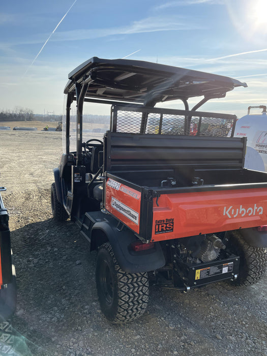 2022 Kubota RTV-X1140W-H Plastic Canopy, Windshield Acrylic Clear, LED Strobe Light, Wire Harness Kit, Back up Alarm