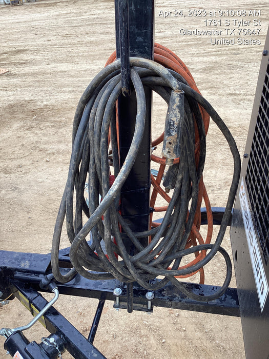 2022 Lincoln Electric LE400 Kubota V1505, Trlr, Cable Rack, Light Kit, ES Decals, T3