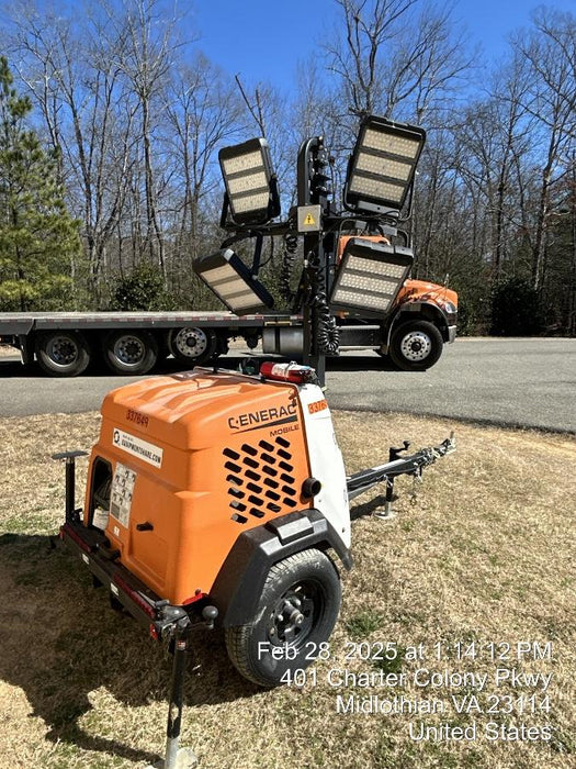 2023 Generac MLT2 Diesel, Flex Switch 120V Input, Powerzone Controller, (4) 320W LED Lights, 4kW Generator, 39.9 Gal Fuel Tank, 2" Ball, T3