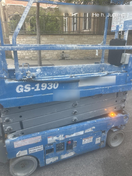 2019 Genie GS-1930 Fixed rails with chain Entry