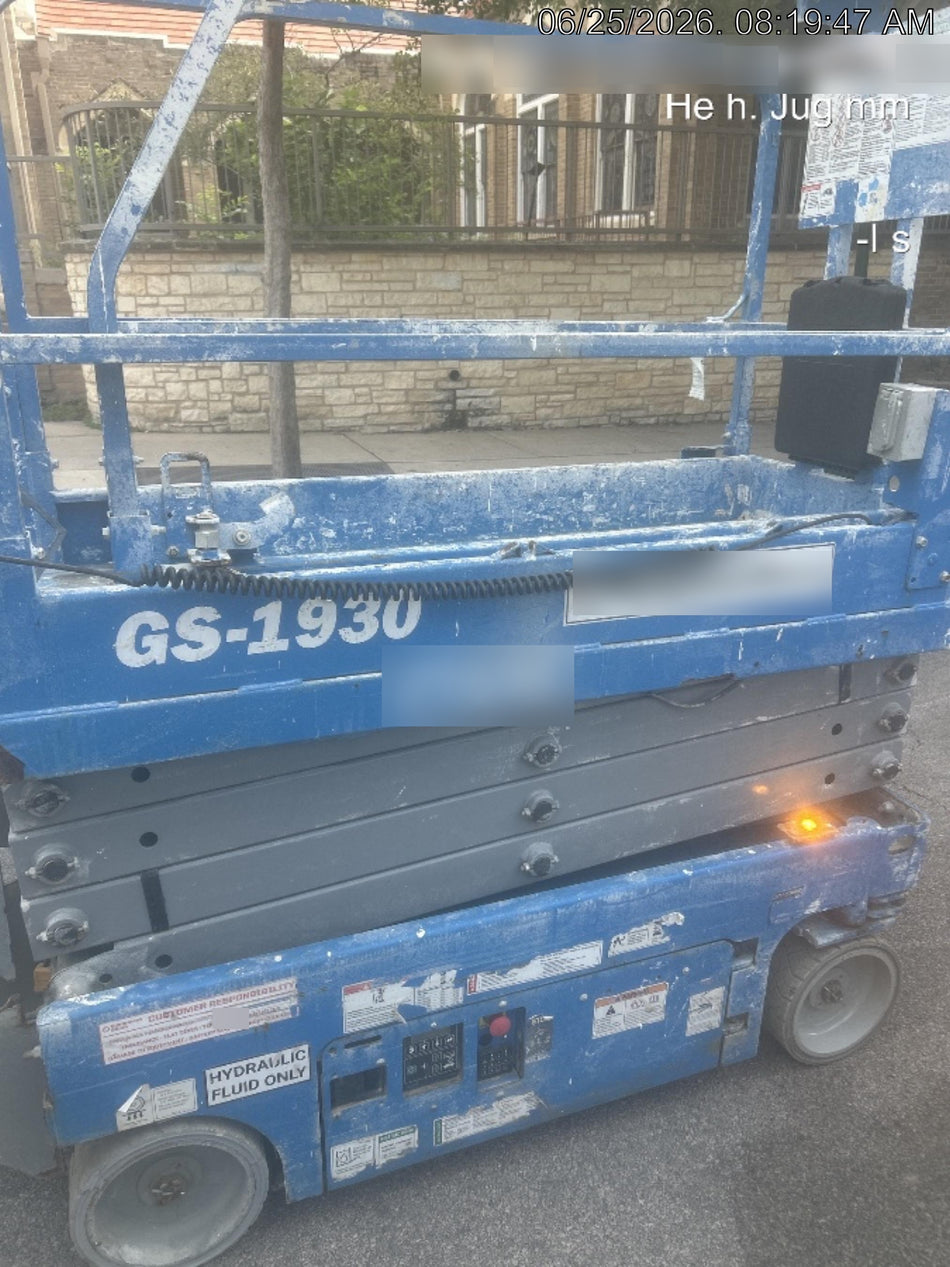 2019 Genie GS-1930 Fixed rails with chain Entry