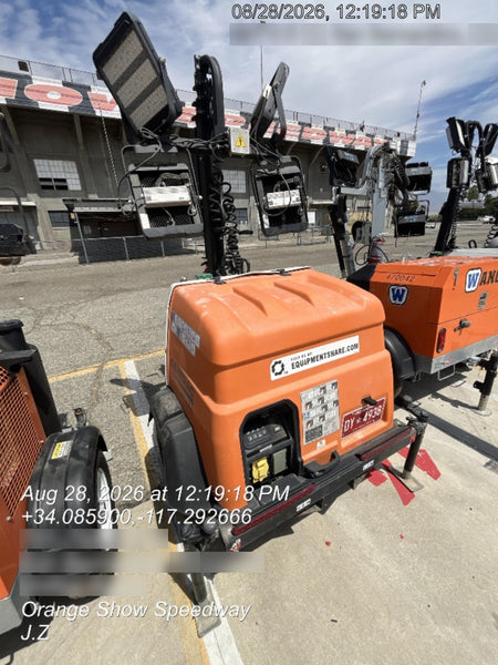 2023 Generac MLT2 Diesel, Flex Switch 120V Input, Powerzone Controller, 
(4) 320W LED Lights, 4kW Generator, 39.9 Gal Fuel Tank, 2" Ball, T3