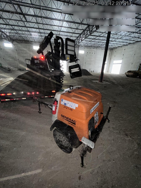 2024 Generac MLT2 Diesel, Flex Switch 120V Input, Powerzone Controller, 
(4) 320W LED Lights, 4kW Generator, 39.9 Gal Fuel Tank, 2" Ball, T3