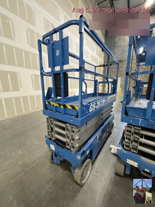 2018 Genie GS-2632 Genie GS-2632 w/Fixed Rail, Chain Entry