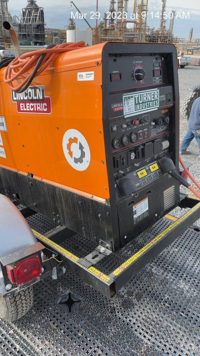 2022 Lincoln Electric LE400 Kubota V1505, Trlr, Cable Rack, Light Kit, ES Decals, T3