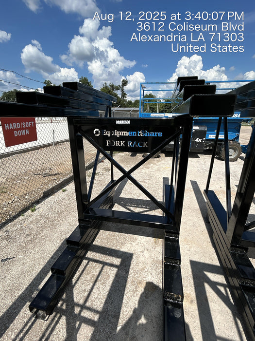 2025 FLUID POWER SUPPORT Fork Rack