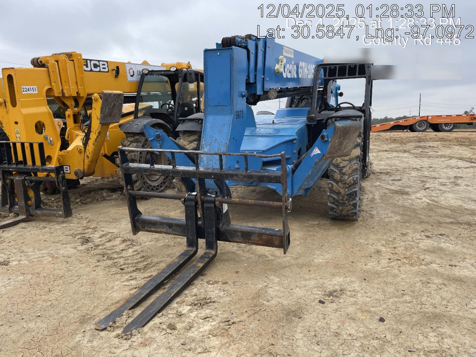 2017 Genie GTH-1056 Genie GTH1056, Solid Tires, 60" carriage, Open ROPS