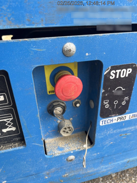 2019 Genie GS-1930 Fixed Rails with Chain Entry