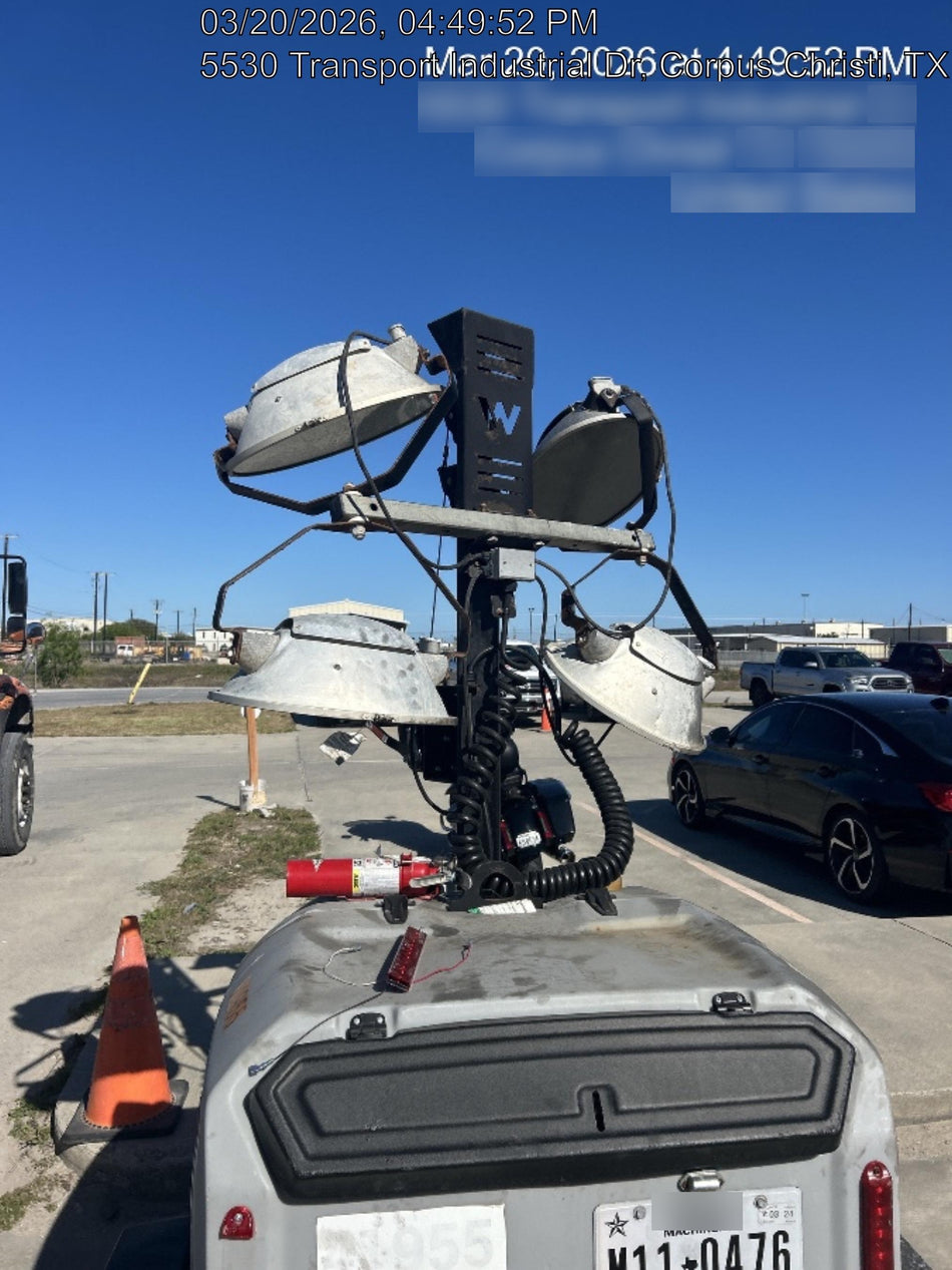 Wacker Neuson LTV6K-MH Power mast, 1100W MH, Fuel Sensors, Wiring Harness