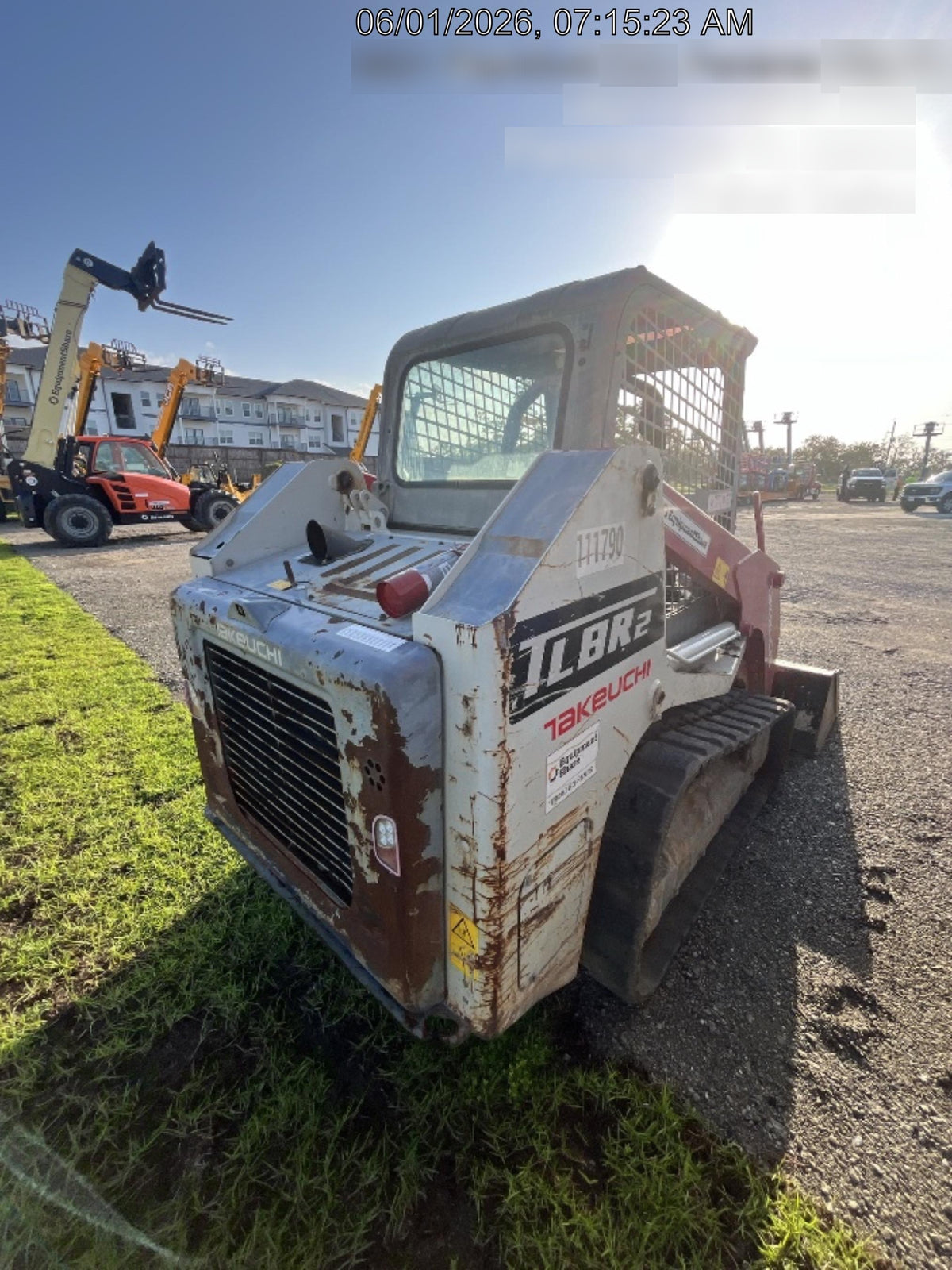 2020 Takeuchi TL8R2-R Canopy, Manual QC