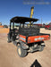 2019 Kubota RTV-X1140W-H 4wd Utility Cart, LED Strobe, Windshield Tempered Glass, Plastic Canopy, Wire Harness Kit, Backup Alarm