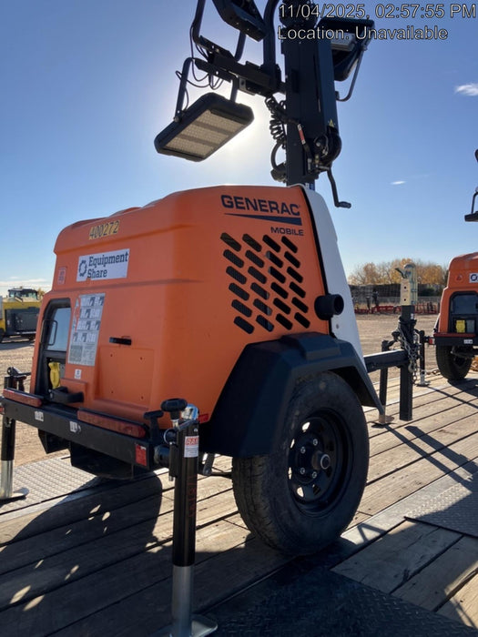 2024 Generac MLT2 Diesel, Flex Switch 120V Input, Powerzone Controller, 
(4) 320W LED Lights, 4kW Generator, 39.9 Gal Fuel Tank, 2" Ball, T3