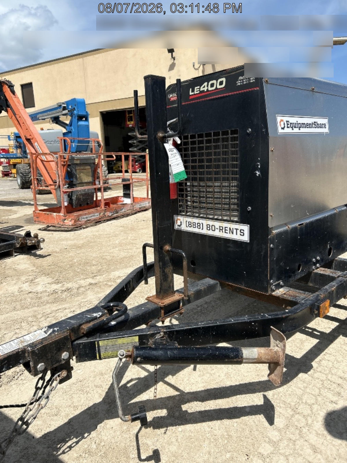 2024 Lincoln Electric LE400 Kubota V1505, Trlr, Cable Rack, Light Kit, ES Decals, T3