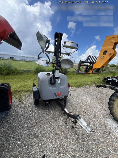 2019 Wacker Neuson LTV6L-MH Mobile Light Tower w/Fuel Level Sensor Installed