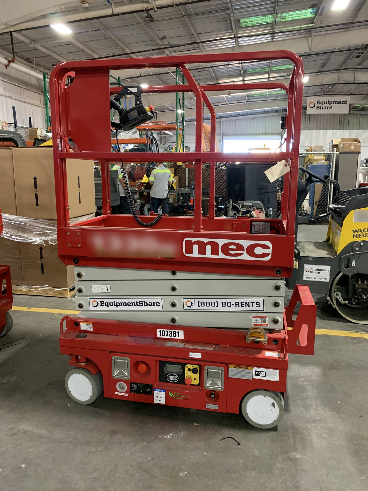 2020 MEC 1330SE Solid NM Tires, Steel Swing out Doors, LCS, Beacon, 900W Inverter