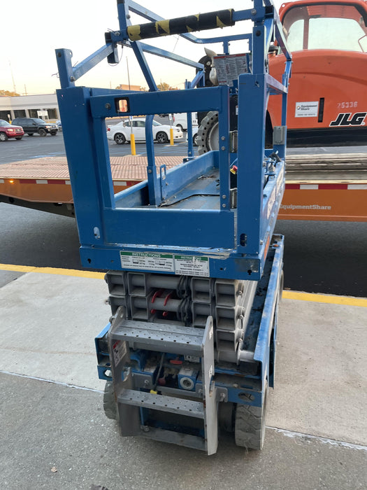 2020 Genie GS-1930 Solid Non Marking Tires, Beacon, Folding rails with half height swing gate