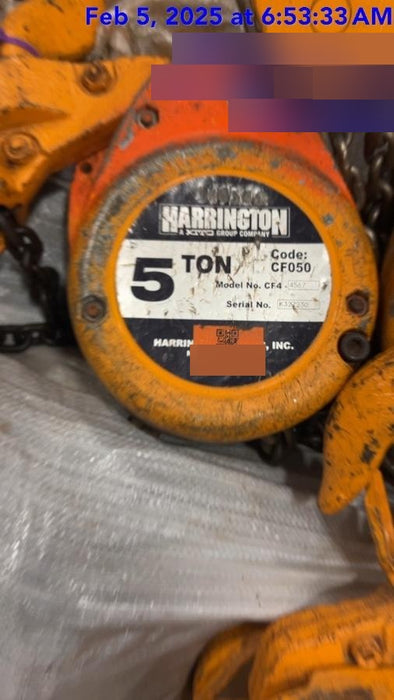 2021 HARRINGTON CF050-20