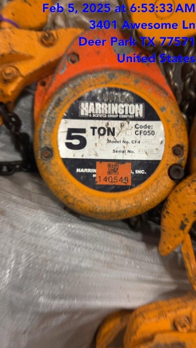 2021 HARRINGTON CF050-20