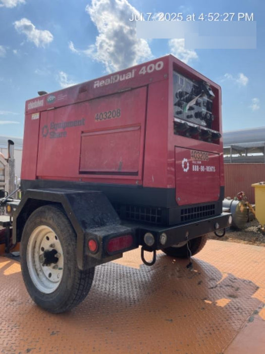 2024 Shindaiwa DGW400MDL Kubota D902 Engine, 23 HP, Dual Op Welder, Wire, Arc, Droop Stick, Tig, and CC Stick Functionality, Simulphase, 3 Phase and 1 Phase Gen Output, Single Axle NB Trlr, Slr Trckl Chrg 12V 12W, Fire Ext