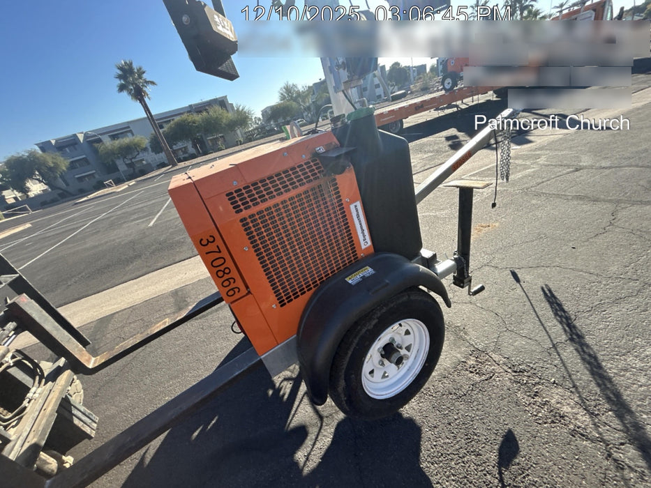 2023 Wanco WLTT-4MM4K Diesel, Deep Sea Controller, Shore Power Plug, Auto Start, (4) 350W LED Floodlights, 4kW Generator, 60 Gal Fuel Tank, 2" Ball, T3