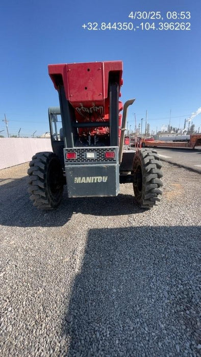 2018 Manitou 12042 Manitou MTA 12042 w/Open ROPS, Work Lights/Strobe, Aux Hyd, Solid Tires, Lift Hook, 66" Carriage, 72" Forks, Outriggers