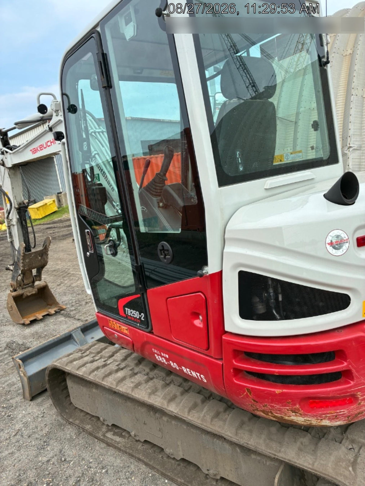 2025 TAKEUCHI TB250-2CR