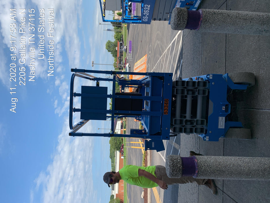 2020 Genie GS-1930 Fixed rails with chain entry gate - Pre A92.20