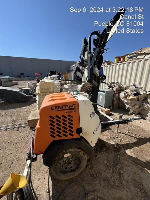 2023 Generac MLT2 Diesel, Flex Switch 120V Input, Powerzone Controller, 
(4) 320W LED Lights, 4kW Generator, 39.9 Gal Fuel Tank, 2" Ball, T3