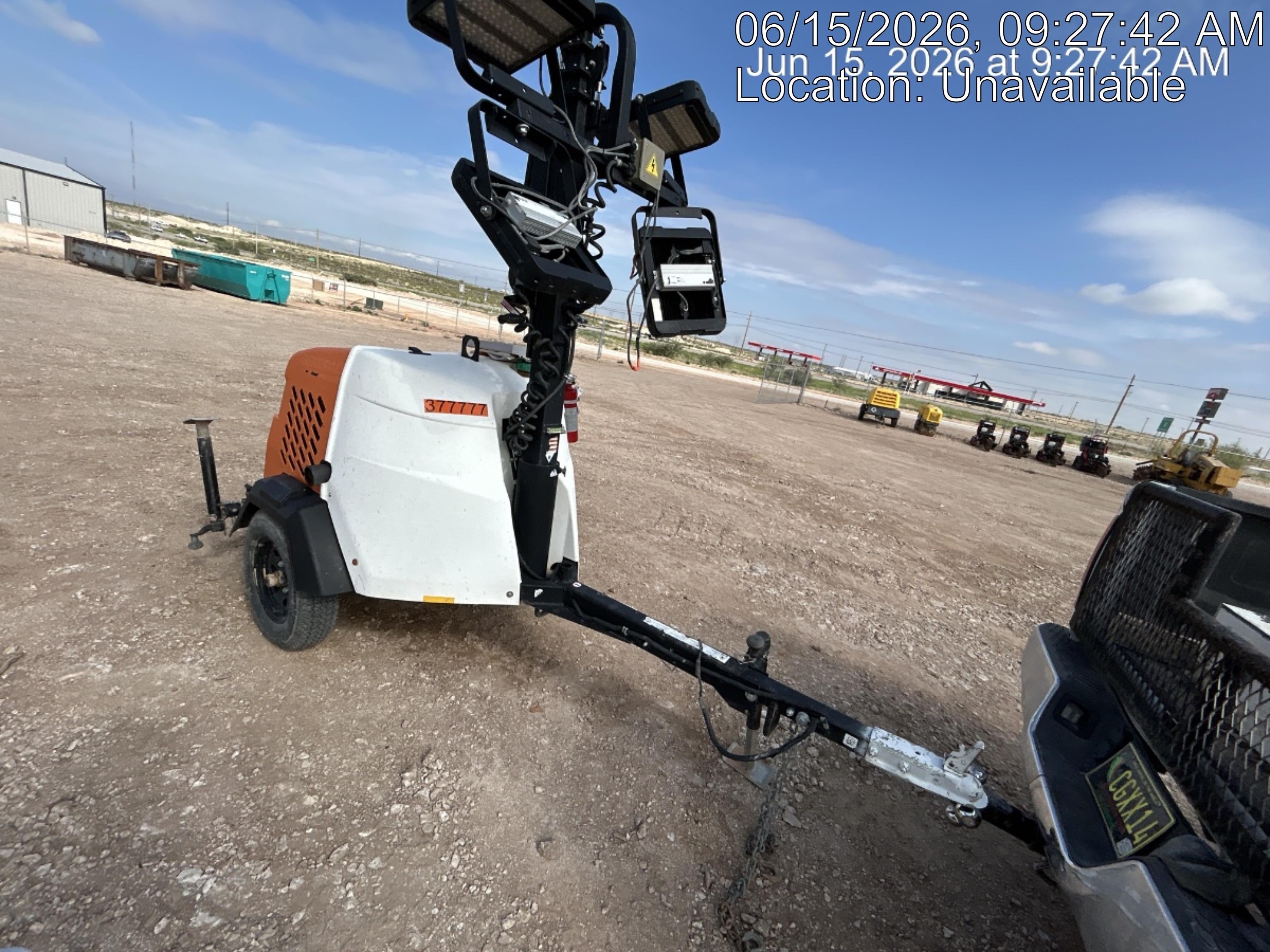 2023 Generac MLT2 Diesel, Flex Switch 120V Input, Powerzone Controller, 
(4) 320W LED Lights, 4kW Generator, 39.9 Gal Fuel Tank, 2" Ball, T3