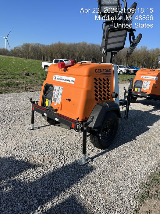 2024 Generac MLT2 Diesel, Flex Switch 120V Input, Powerzone Controller, 
(4) 320W LED Lights, 4kW Generator, 39.9 Gal Fuel Tank, 2" Ball, T3