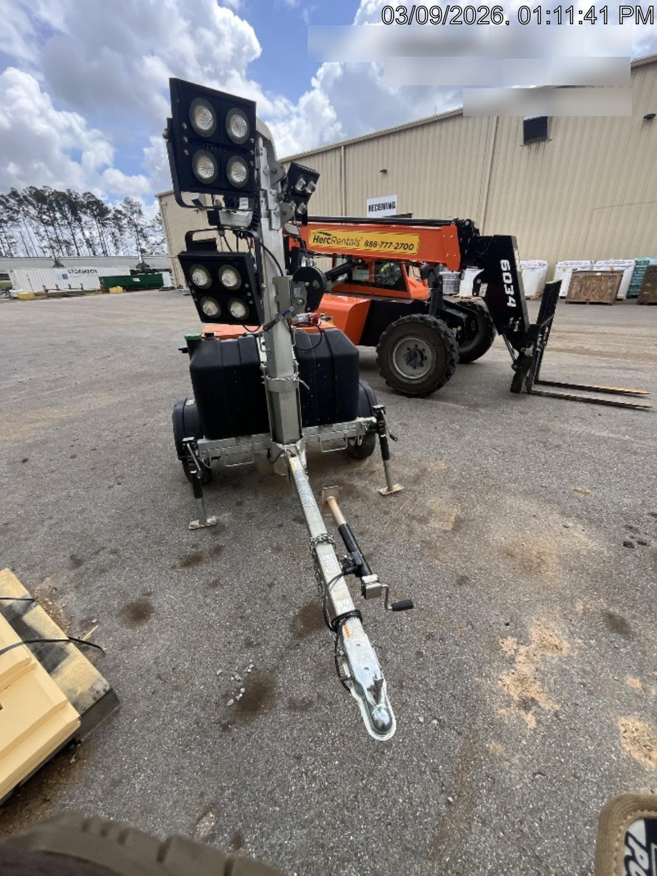 2023 Wanco WLTT-4MM4K Diesel, Deep Sea Controller, Shore Power Plug, Auto Start, (4) 350W LED Floodlights, 4kW Generator, 60 Gal Fuel Tank, 2" Ball, T3