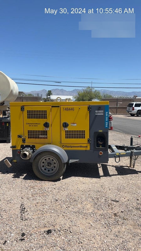 2021 ATLAS COPCO PAS 100 HF CS Enclosed