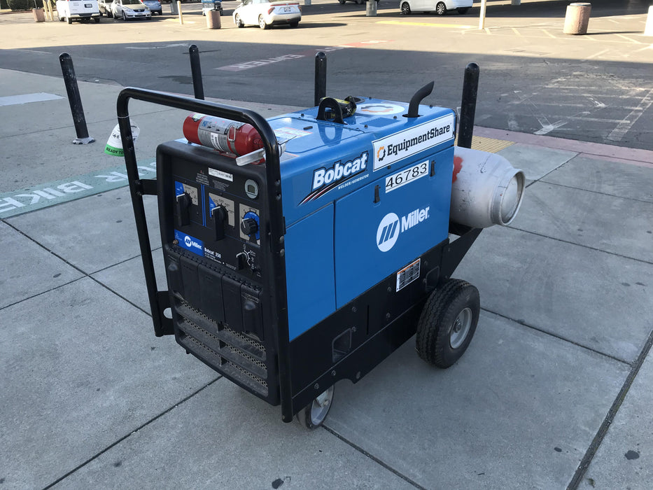 2019 Miller Electric BOBCAT 250 Standard w/Running Gear, Bracket, Hose