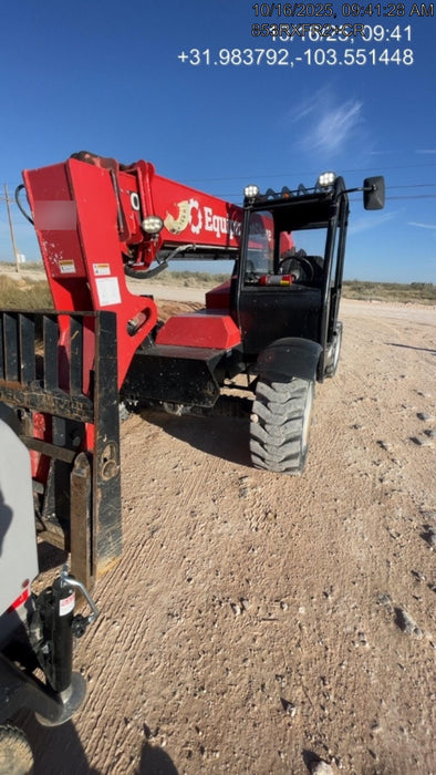 2019 Manitou MTA6034 Canopy, LED Work Lights, Solid Tires, Beacon, Auxiliary Hydraulics 48" Carriage and 48" Forks