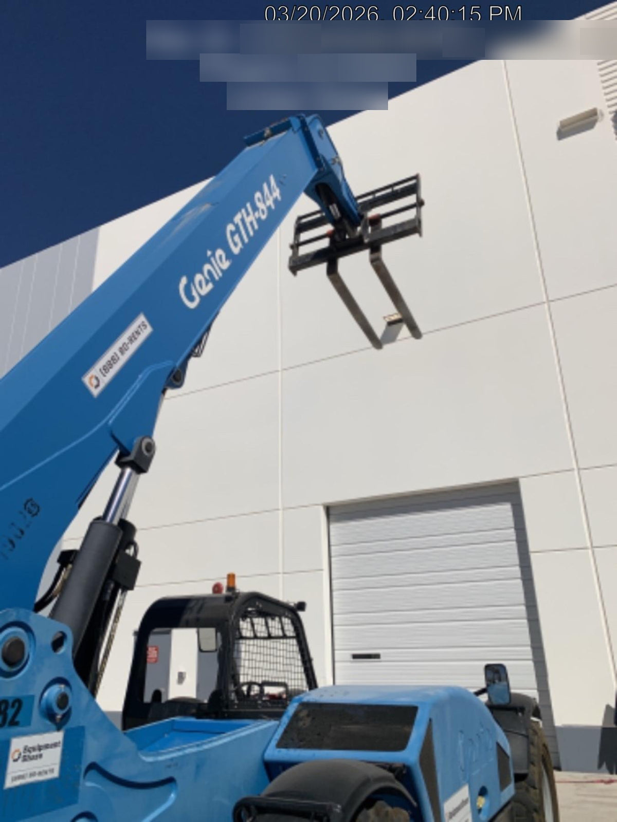 2016 GENIE GTH-844