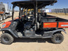 2021 Kubota RTV-X1140W-H Plastic Canopy, Windshield Acrylic Clear, LED Strobe Light, Wire Harness Kit, Back up Alarm