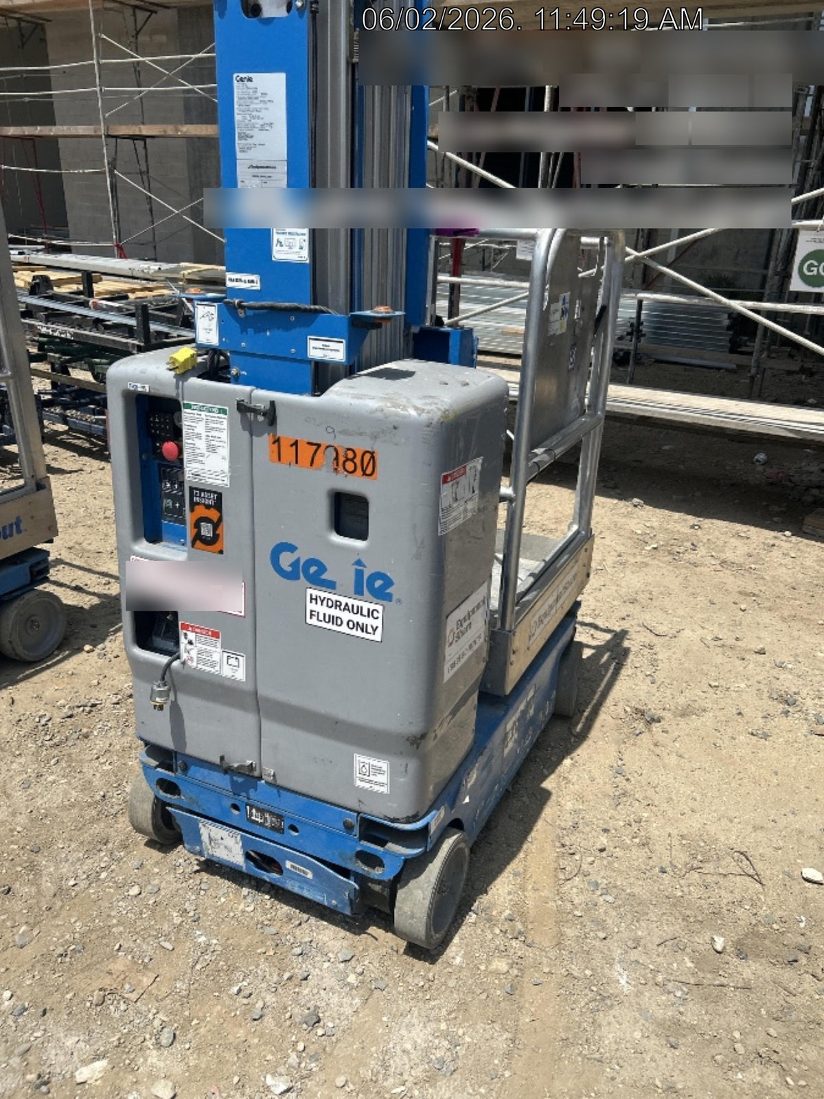 2020 GENIE GR-20
